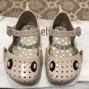Mini Melissa Fish Sandals - Size 7